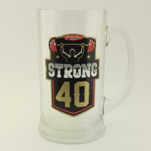Strong 40 szülinapos söröskorsó