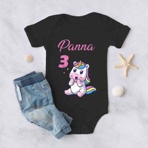 Unikornis név, hónap fekete body