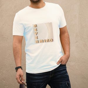 Nevermind  fehér póló