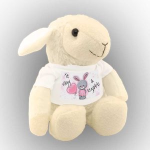 Plüss bárány "Te vagy a legjobb" (C) feliratos pólóban