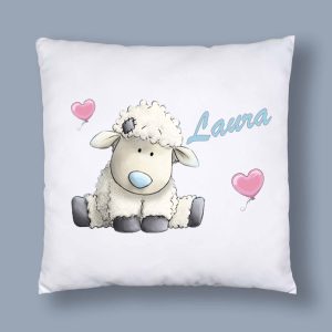 Bárányos párna névvel