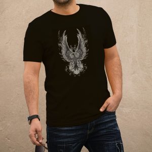 Főnix fekete póló