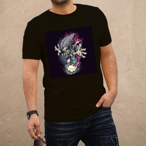 Gördeszka fekete póló