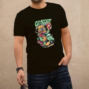 Go scoot fekete póló