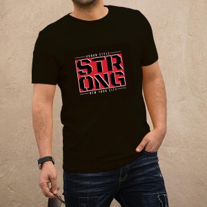 Strong fekete póló