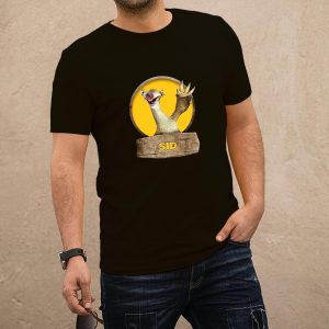 Sid integet fekete póló