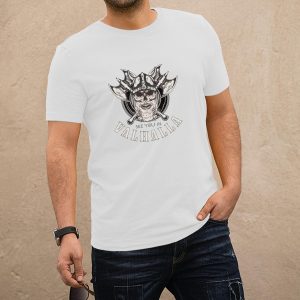 Valhalla fehér póló