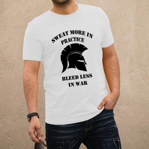 Spartan fehér póló