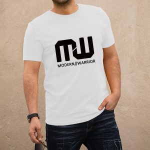 Modern warrior fehér póló