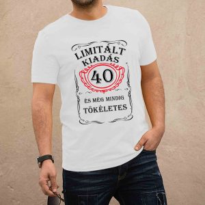 Szülinap (whisky) fehér póló