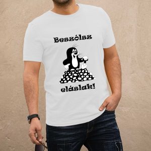 Kisvakond fehér póló