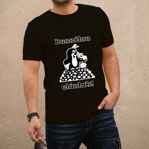 Kisvakond fekete póló