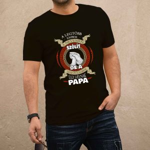 PAPA fekete póló