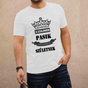 Legjobb Pasik fehér póló