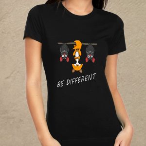 Be different - fekete női póló