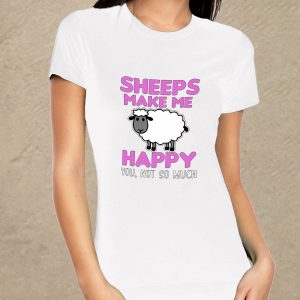 Sheeps - fehér női póló