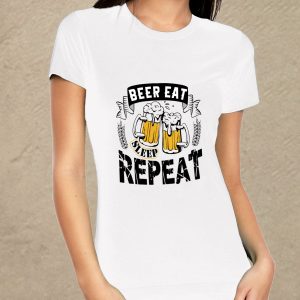 Sörös - fehér női póló