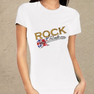 Rock - fehér női póló