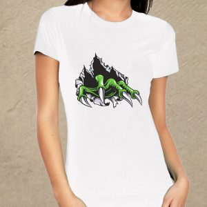 Monster - fehér női póló