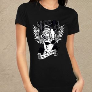 City of angels fekete női póló