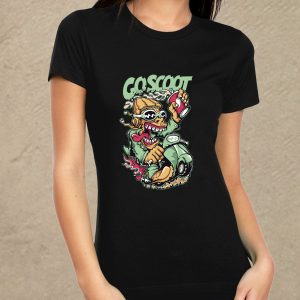 Go scoot fekete női póló