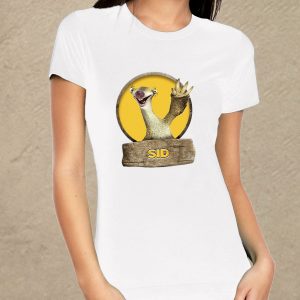 Sid integet fehér női póló