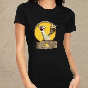 Sid integet fekete női póló