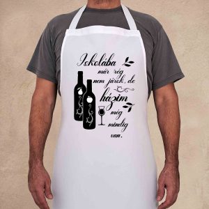 Házim van fehér kötény