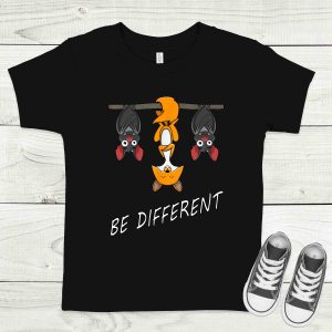 Be different fekete gyermek póló