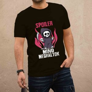 Spoiler fekete póló