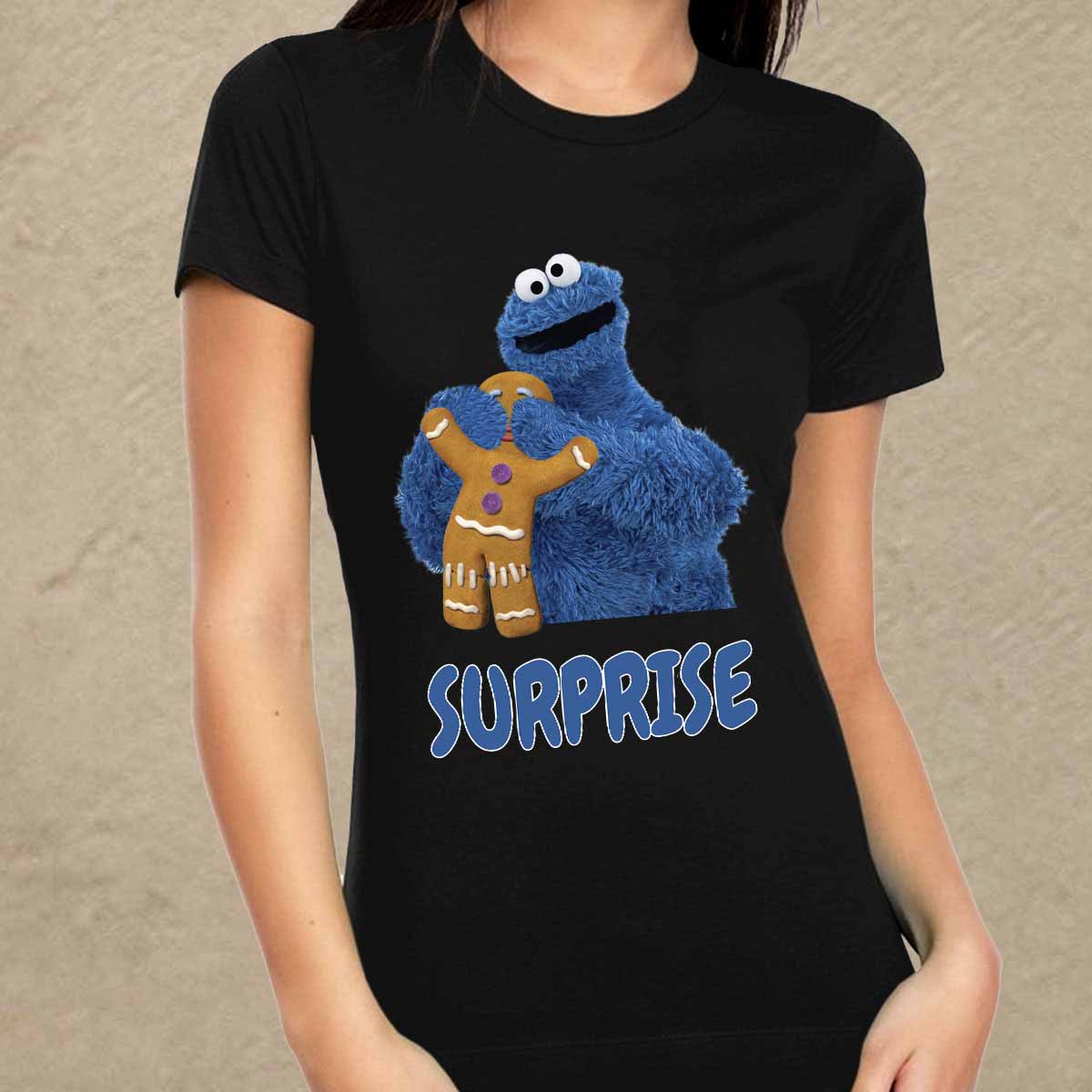 Surprise fekete női póló