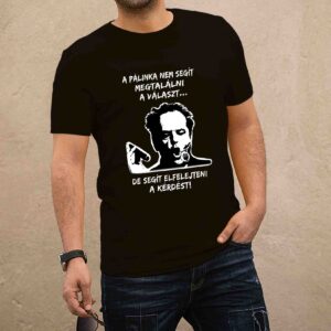 A pálinka (Jack) fekete férfi póló